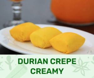 Resipi Durian Crepe